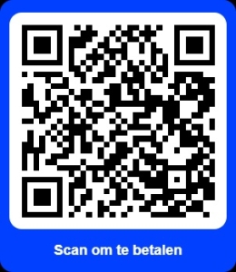 QR code met doneer nu - steun spieren voor spieren.